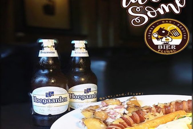 Minum Bir Ala Jerman di Bier n Flugel