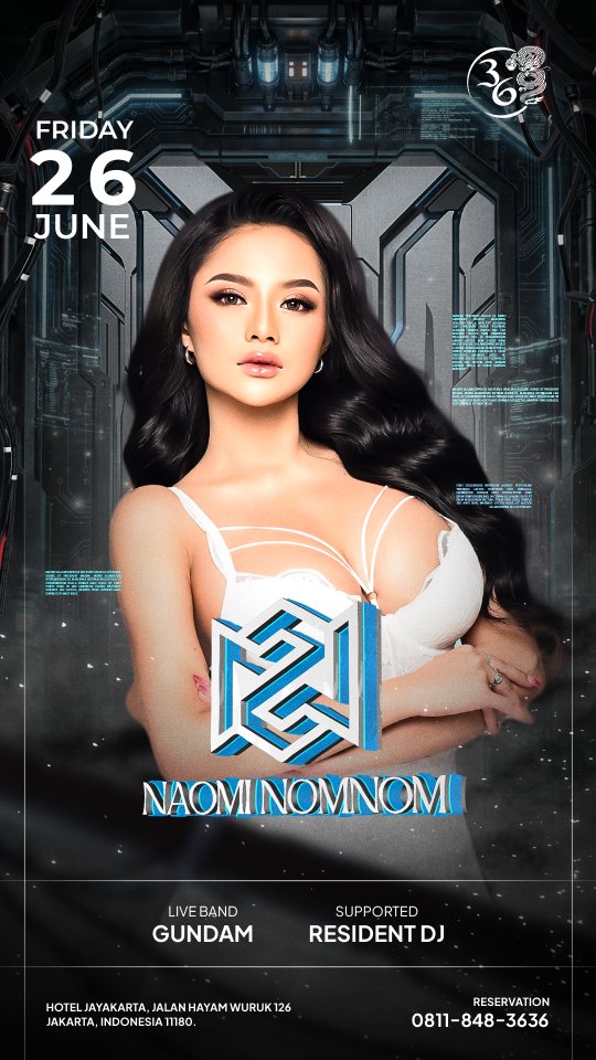CLUB 36 MANGGA BESAR JAKARTA - NAOMI NOMNOM