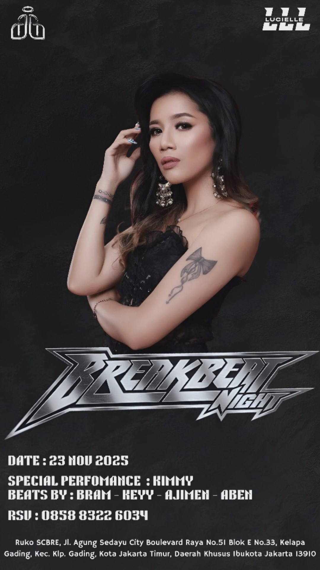 BLACK ANGEL JAKARTA - BREAKBEAT NIGHT (KIMMY)