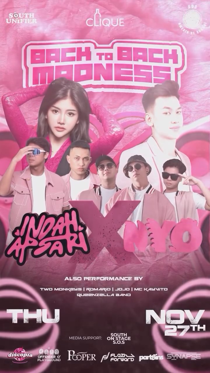 CLIQUE SPOT GADING SERPONG - BACK TO BACK MADNESS (INDAH APSARI X NYO)