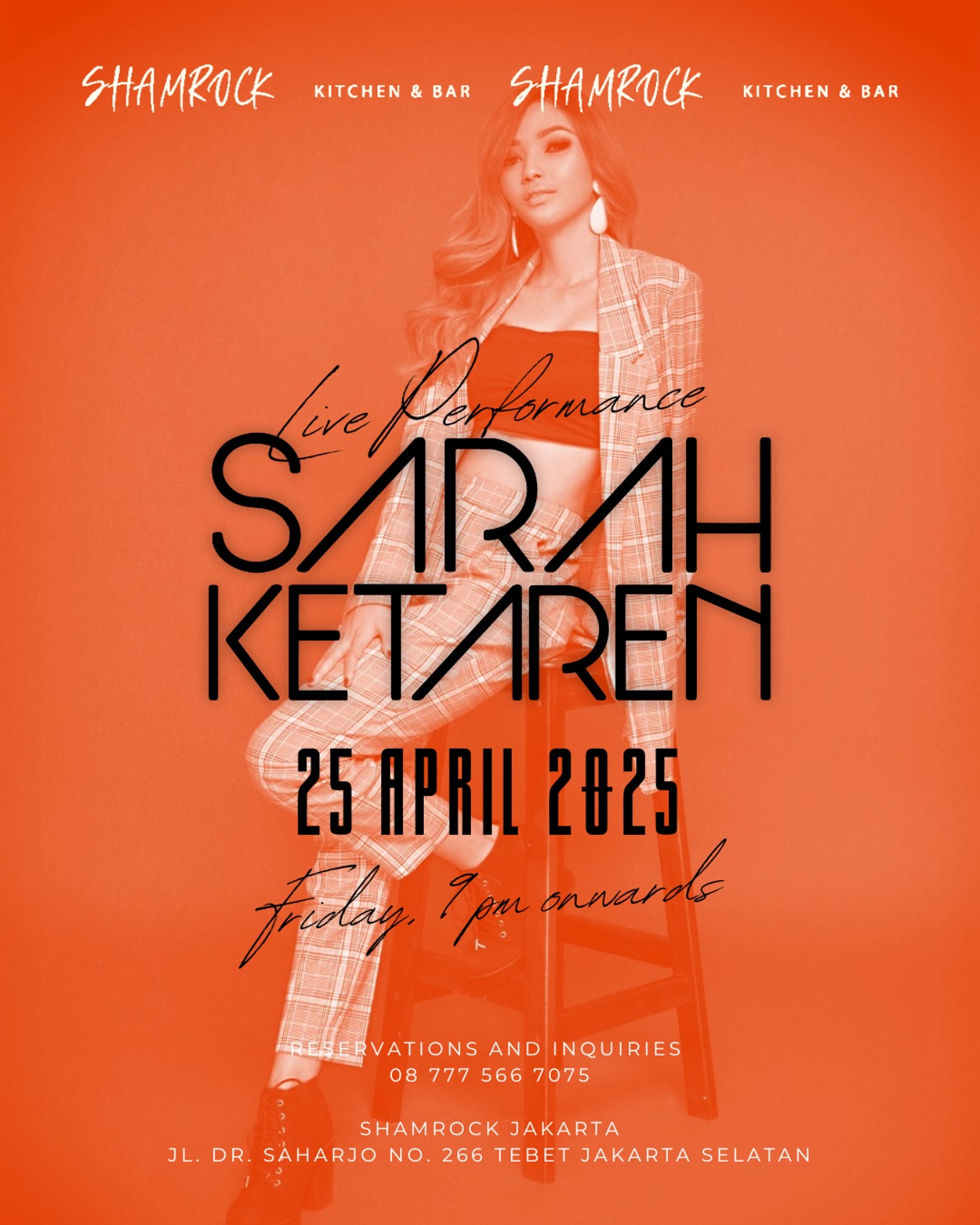 SHAMROCK TEBET JAKARTA - SARAH KETAREN