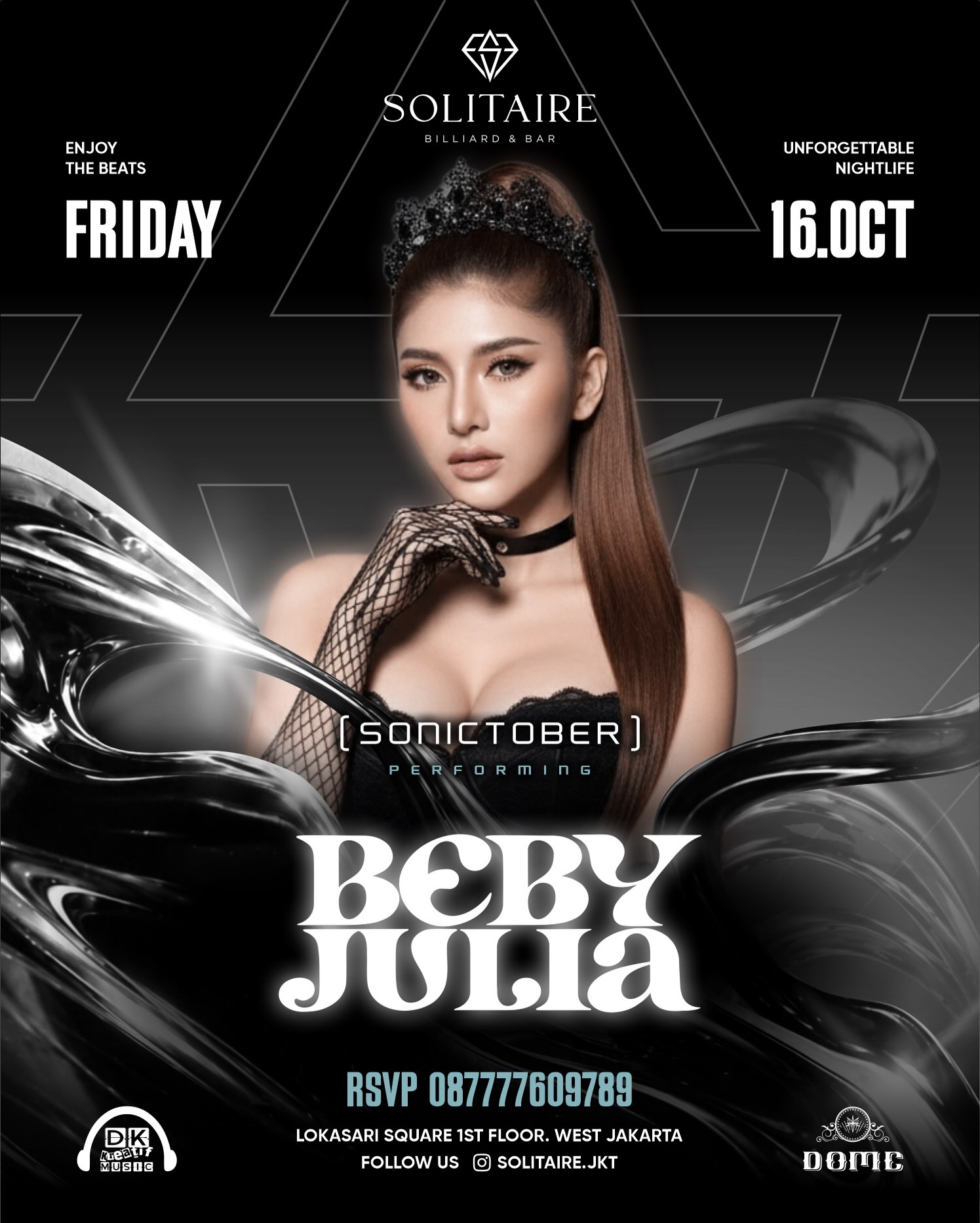 SOLITAIRE JAKARTA - SONICTOBER (BEBY JULIA)