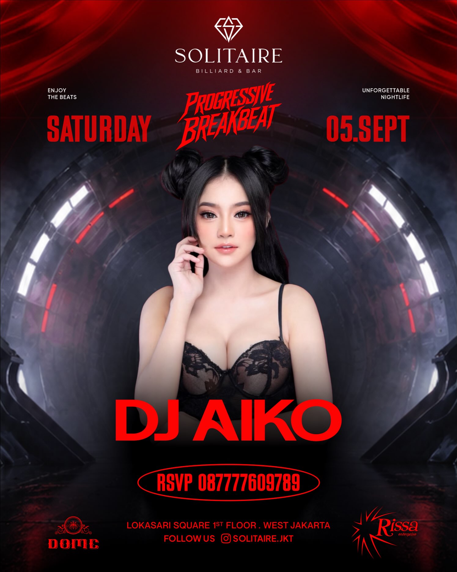 SOLITAIRE JAKARTA - PROGRESSIVE BREAKBEAT (AIKO ANTEMIA)