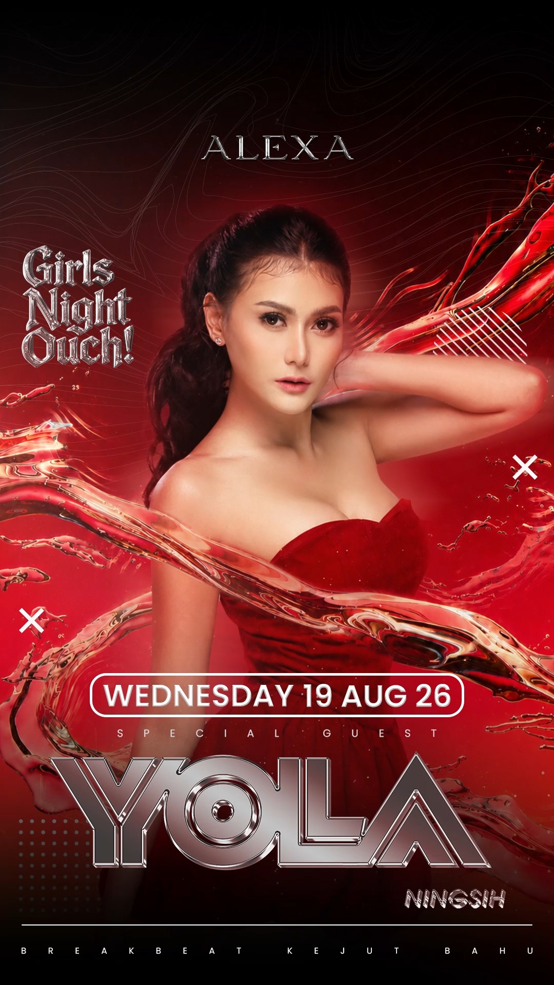 ALEXA SUITES PANTAI INDAH KAPUK 2 - GIRLS NIGHT OUCH (YOLA NINGSIH)