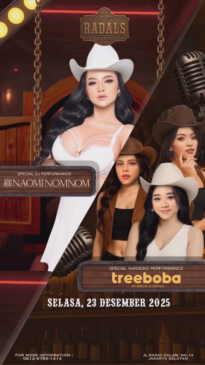 THE RADALS JAKARTA - NAOMI NOMNOM & TRIBOBA