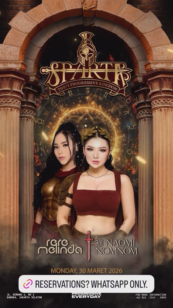 SPARTA LIVE BAR JAKARTA - RERE MELINDA & NAOMI NOMNOM