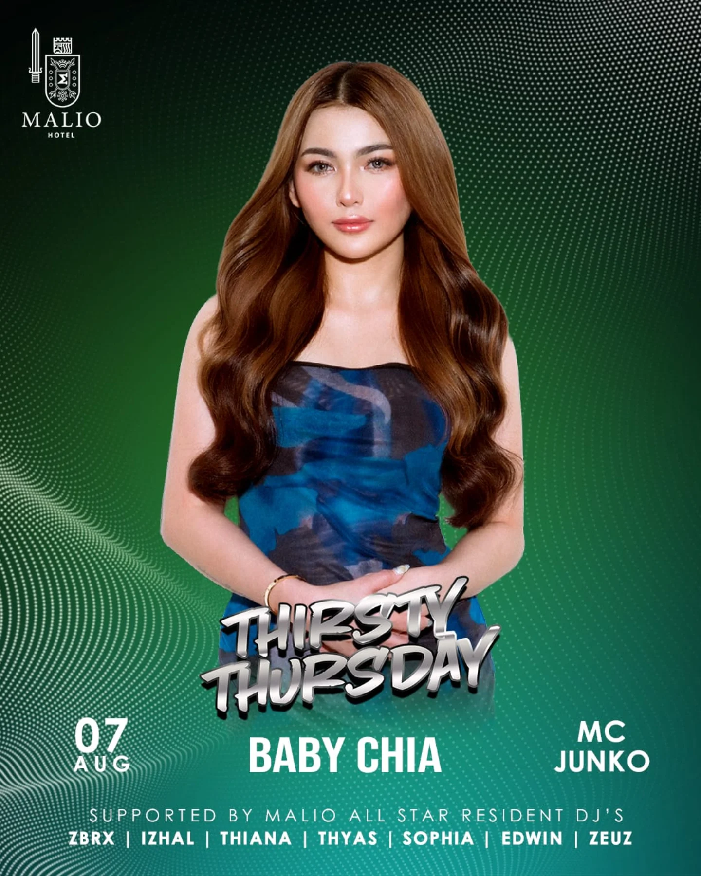 MALIO HOTEL JAKARTA - THIRSTY THURSDAY (BABY CHIA)