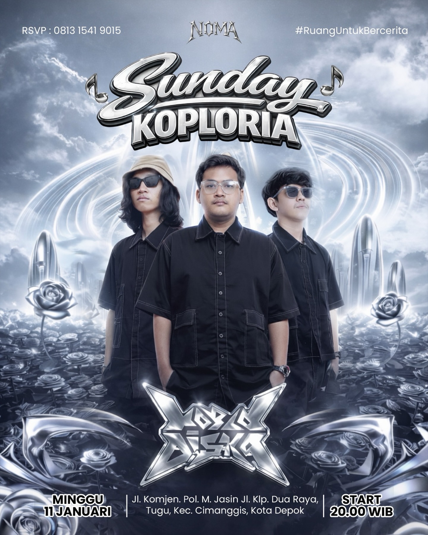 NOMA COFFEE & SPACE DEPOK - SUNDAY KOPLORIA (KOPLO DISKO)