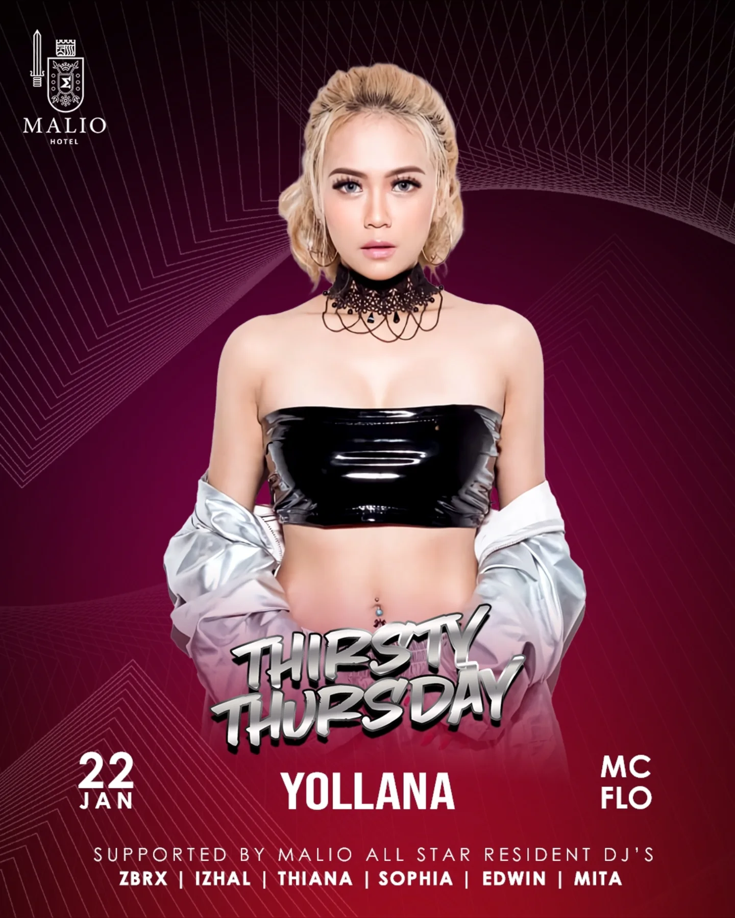 MALIO HOTEL JAKARTA - THIRSTY THURSDAY (YOLLANA)