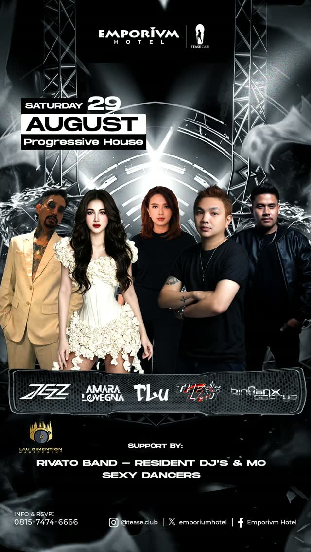 EMPORIUM TEASE CLUB JAKARTA - PROGRESSIVE HOUSE