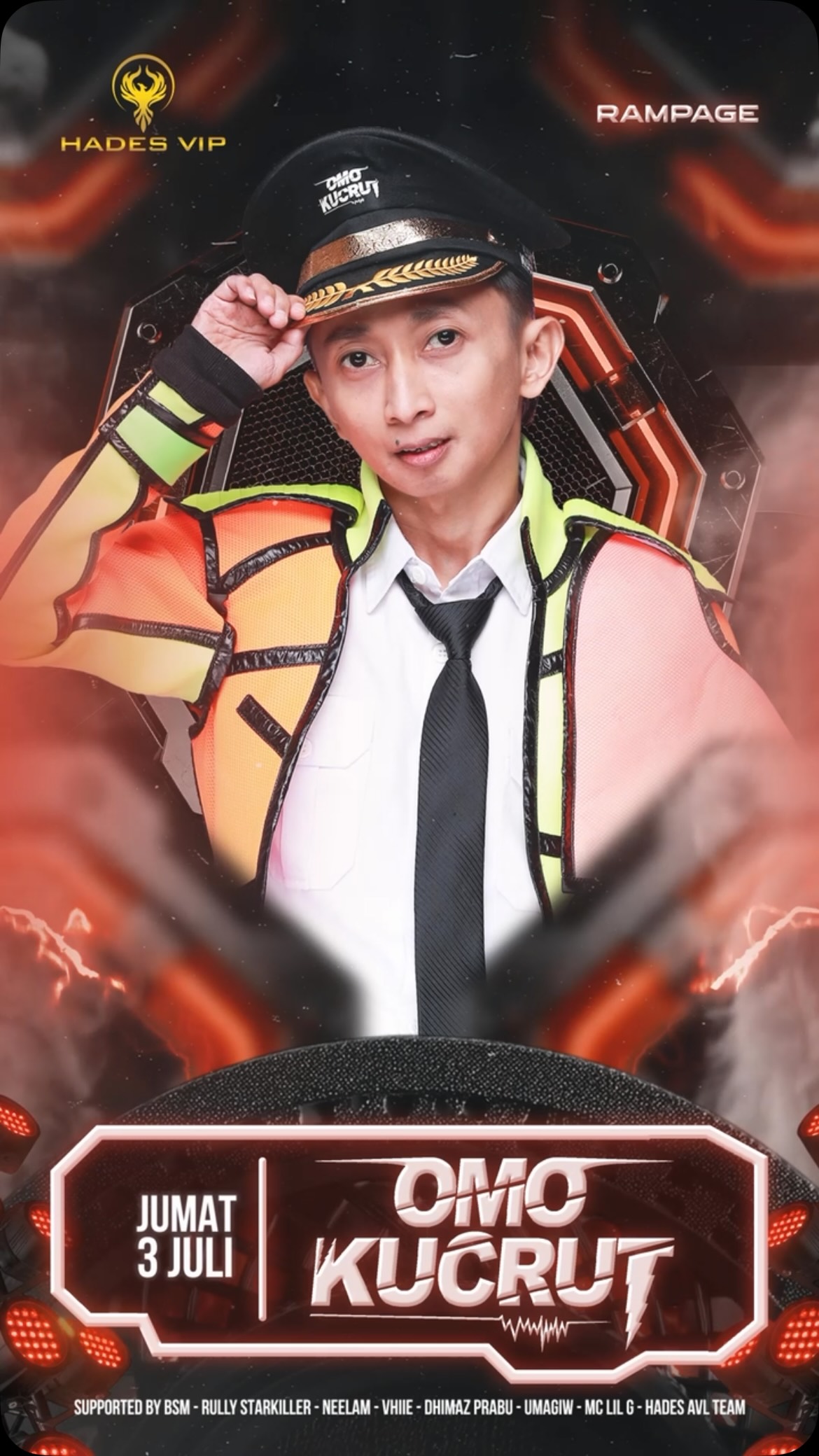HADES VIP CIBUBUR - RAMPAGE (OMO KUCRUT)