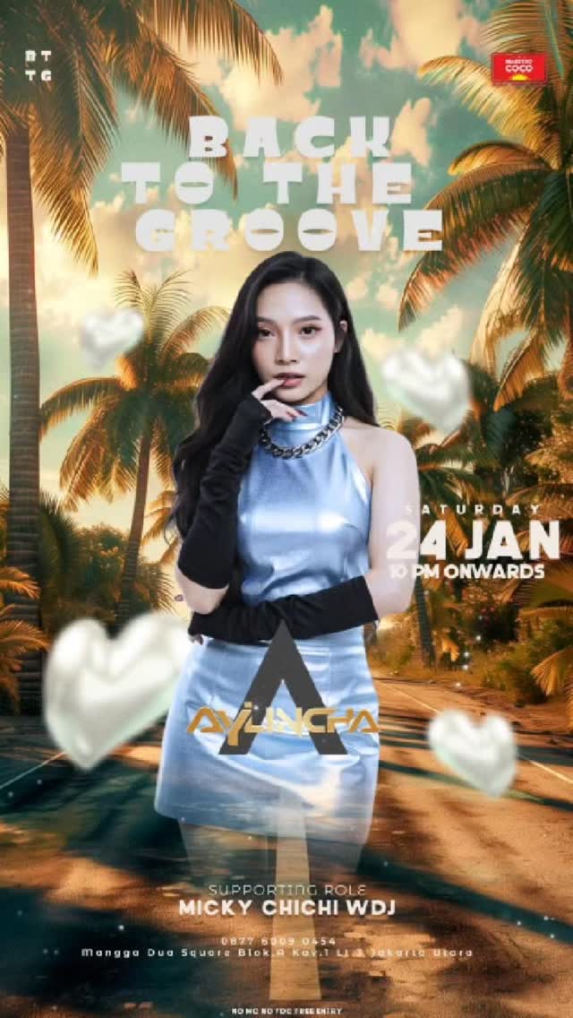 MAESTRO COCO MANGGA DUA JAKARTA - BACK TO THE GROOVE (AYLIN CHA)