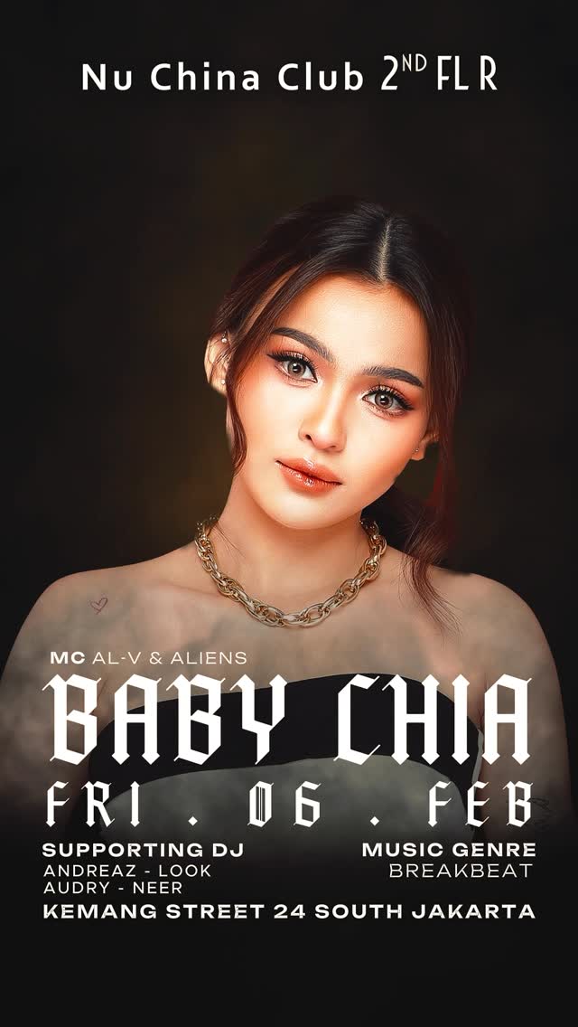 NU CHINA KARAOKE 2ND FLOOR KEMANG JAKARTA - BABY CHIA