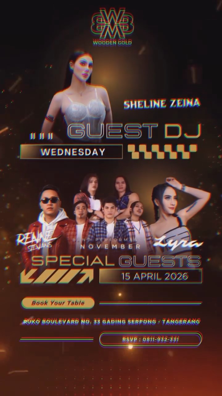 WOODEN BAR RESTO GADING SERPONG - SHELINE ZEINA