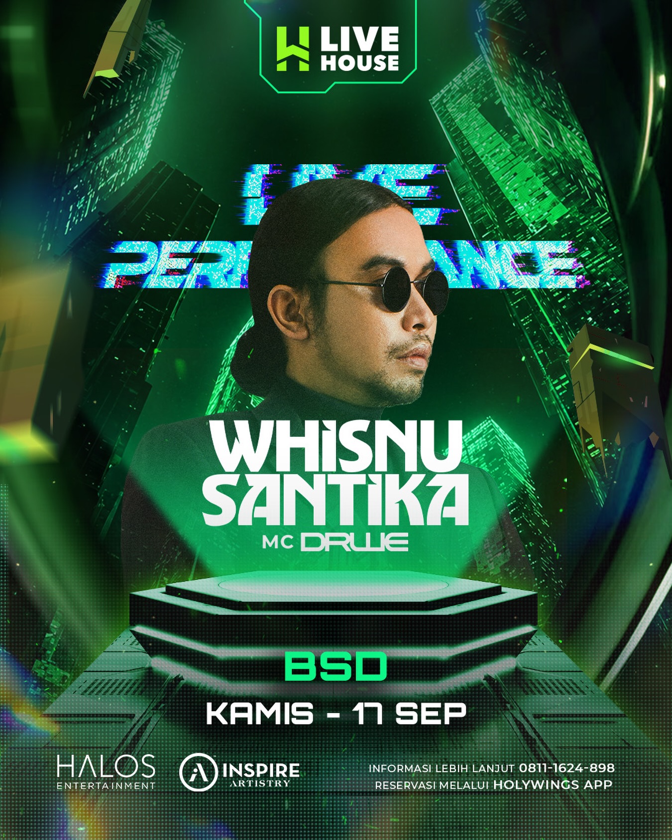 LIVEHOUSE QBIG BSD - WHISNU SANTIKA