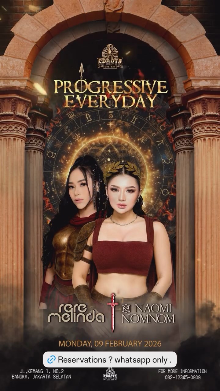 SPARTA LIVE BAR JAKARTA - RERE MELINDA & NAOMI NOMNOM