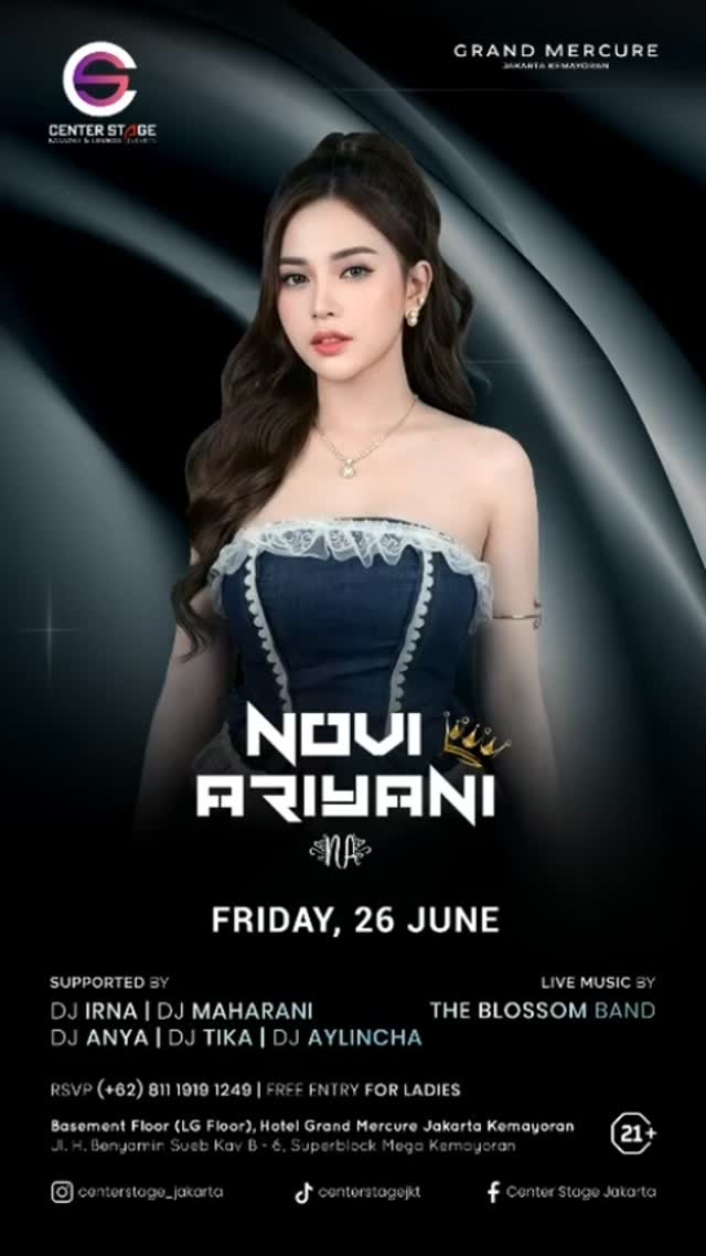 CENTER STAGE JAKARTA - NOVI ARIYANI