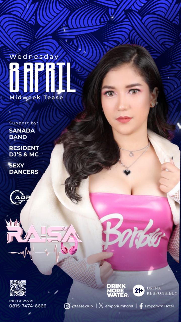 EMPORIUM TEASE CLUB JAKARTA - MIDWEEK TEASE (RAISA)