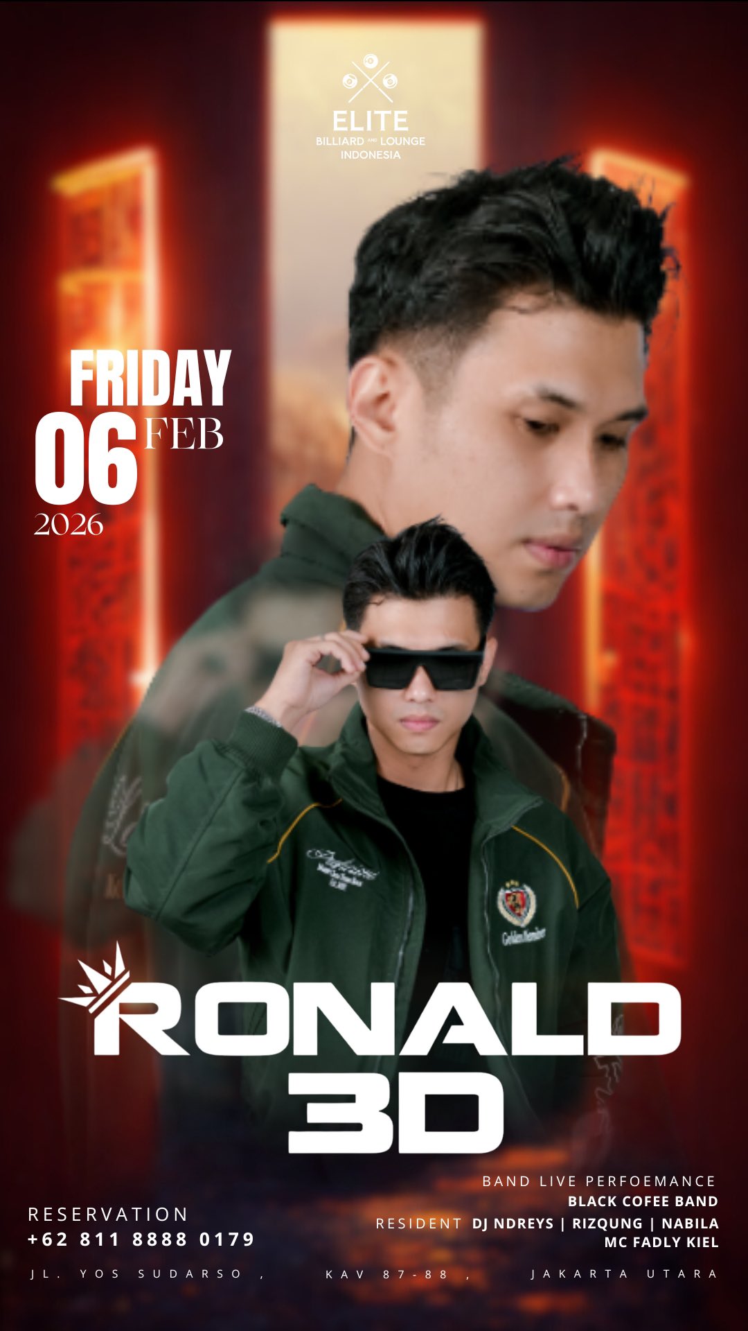 ELITE BILLIARD SUNTER - RONALD 3D