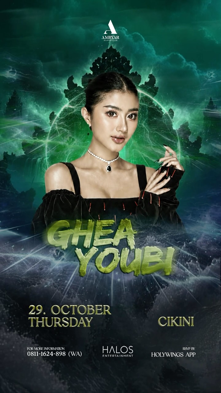 AMBYAR SUPERCLUB CIKINI - GHEA YOUBI