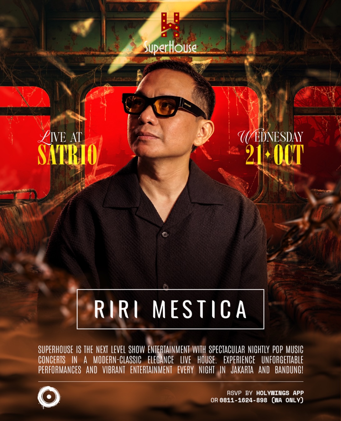 SUPERHOUSE SATRIO JAKARTA - RIRI MESTICA