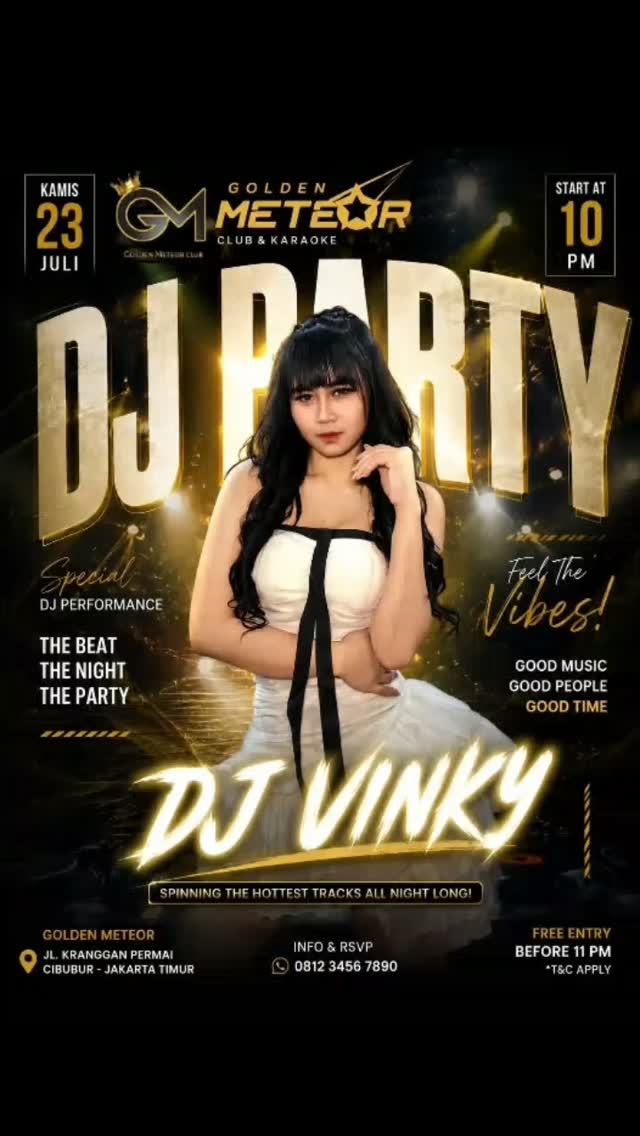 GOLDEN METEOR CLUB JAKARTA - VINKY