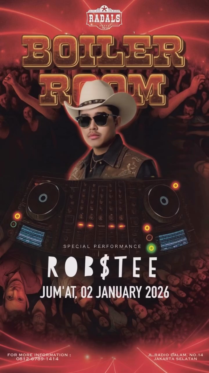 THE RADALS JAKARTA - BOILER ROOM (ROBSTEE)