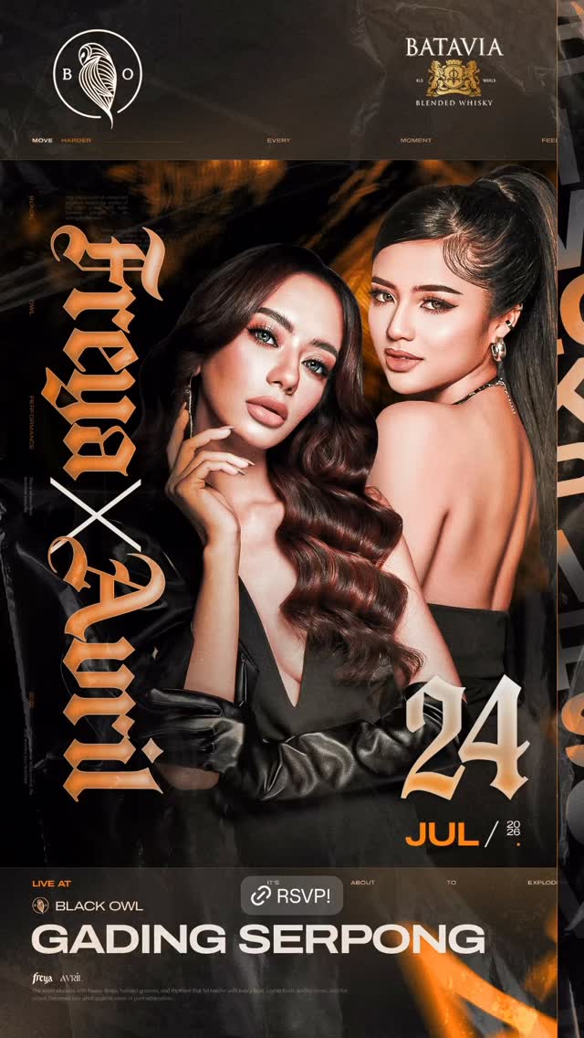 BLACK OWL GADING SERPONG - FREYA X AVRIL