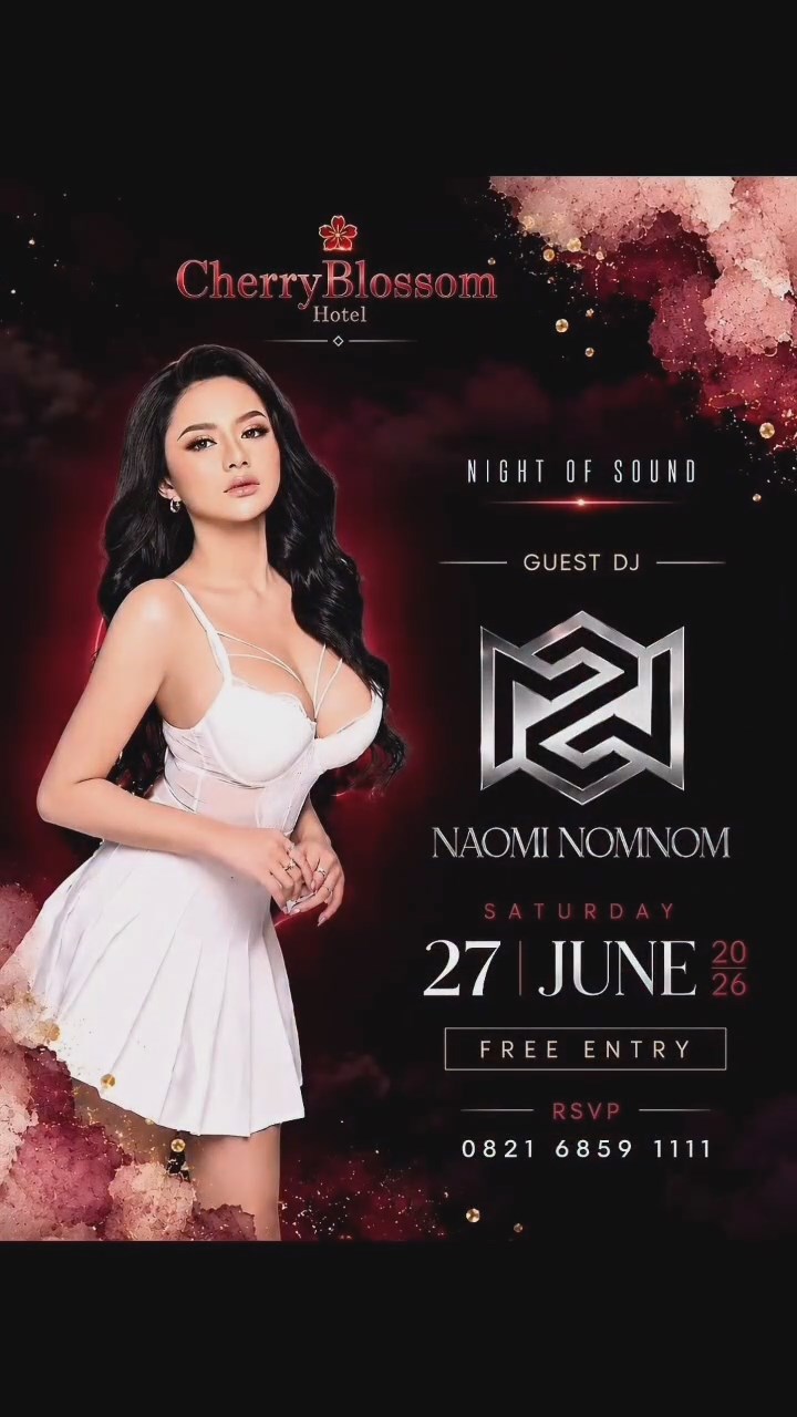 CHERRY BLOSSOM JAKARTA - NIGHT OF SOUND (NAOMI NOMNOM)