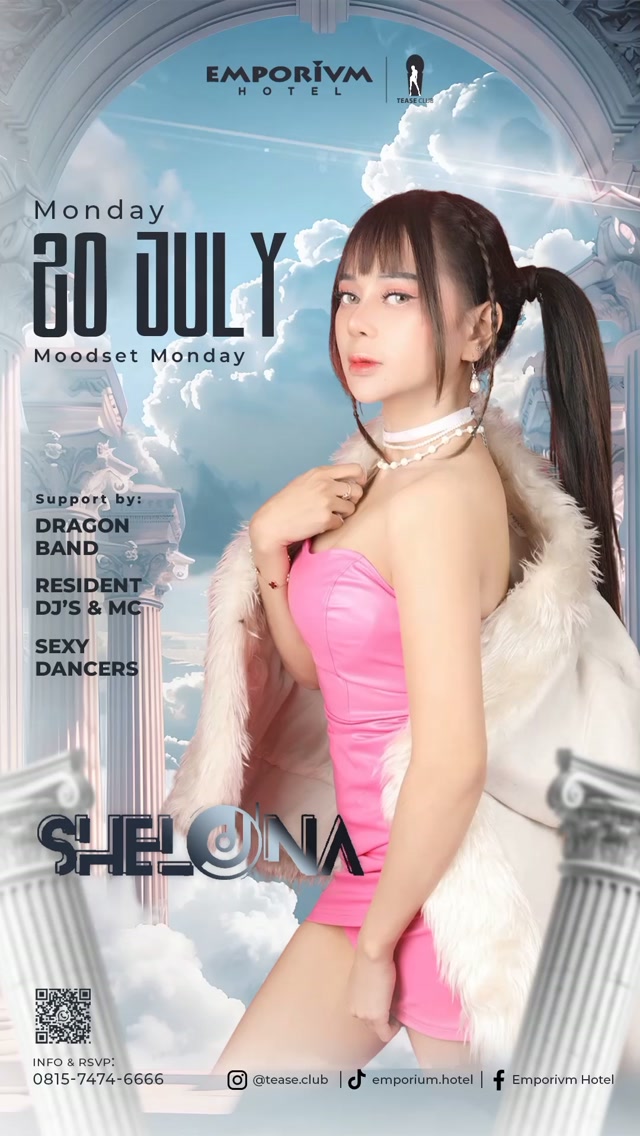 EMPORIUM TEASE CLUB JAKARTA - MOODSET MONDAY (SHELONA)