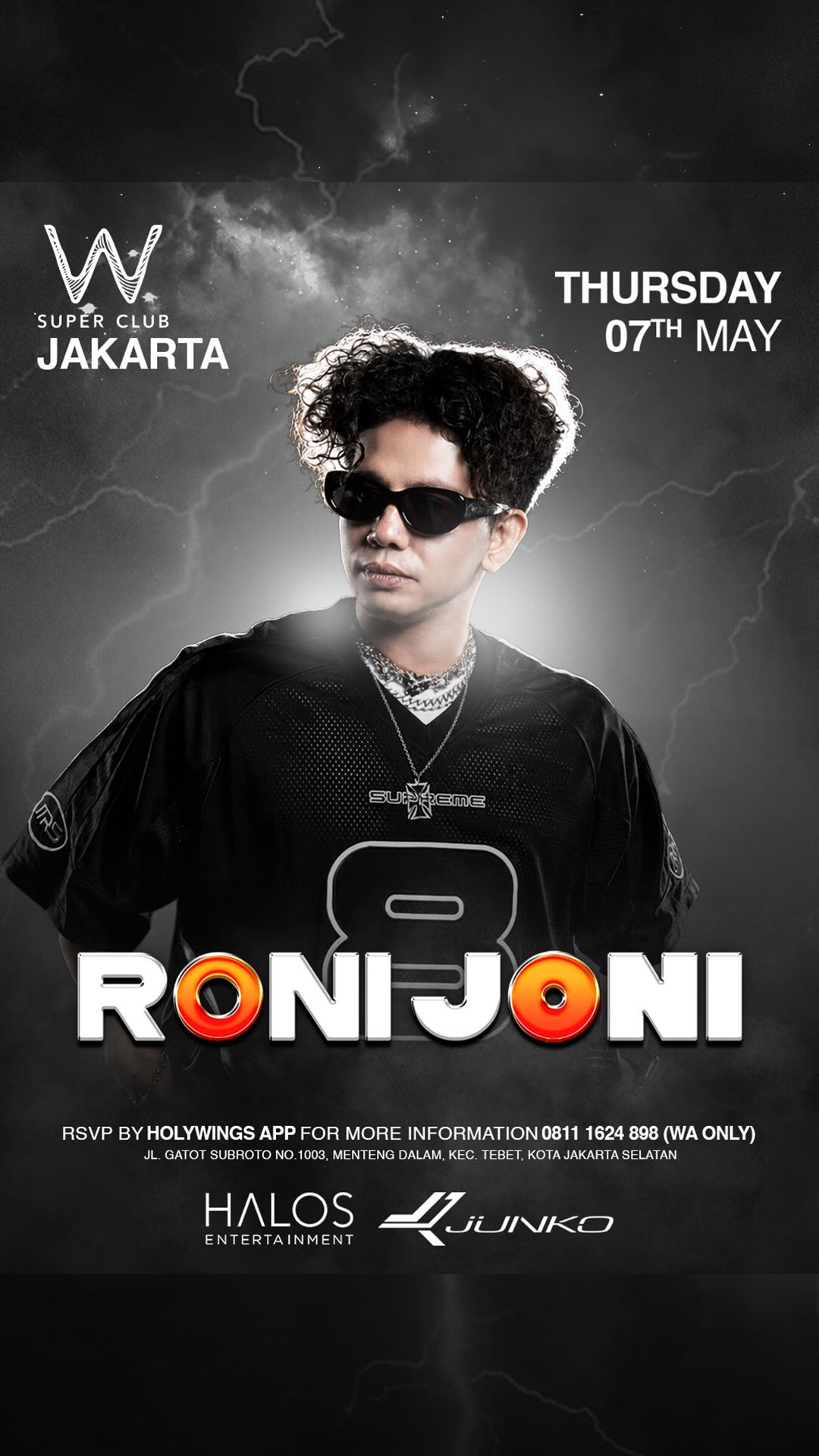 W SUPER CLUB TEBET JAKARTA - RONI JONI