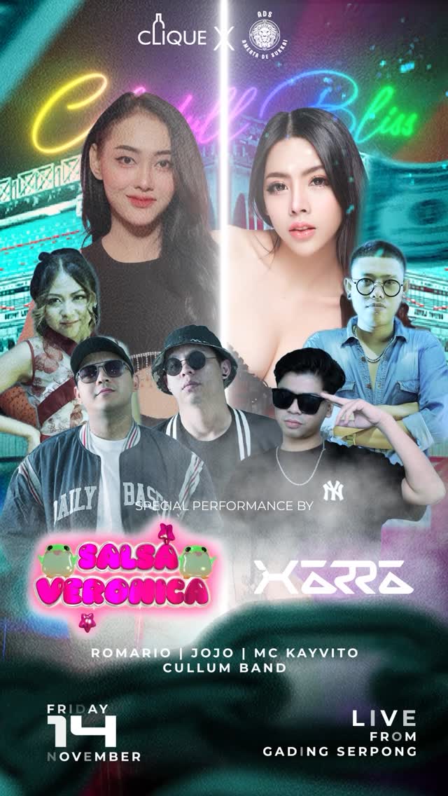 CLIQUE SPOT GADING SERPONG - COLORFUL BLISS (SALSA VERONICA X HARRA)