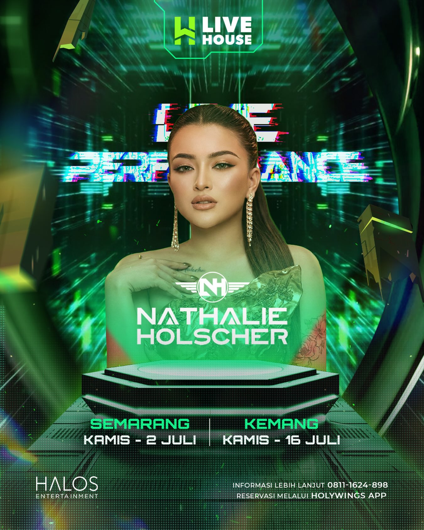LIVEHOUSE KEMANG - NATHALIE HOLSCHER