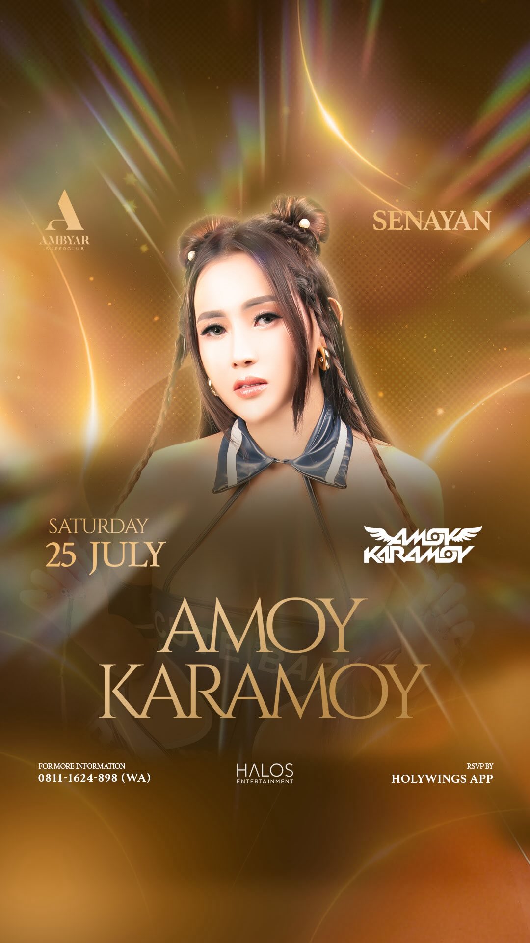 AMBYAR SUPERCLUB SENAYAN - AMOY KARAMOY