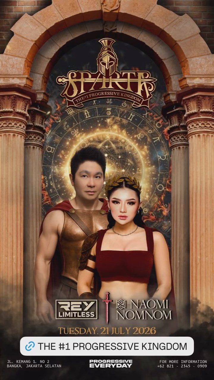 SPARTA LIVE BAR JAKARTA - REY LIMITLESS & NAOMI NOMNOM