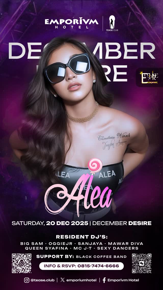 EMPORIUM TEASE CLUB JAKARTA - DECEMBER DESIRE (ALEA)