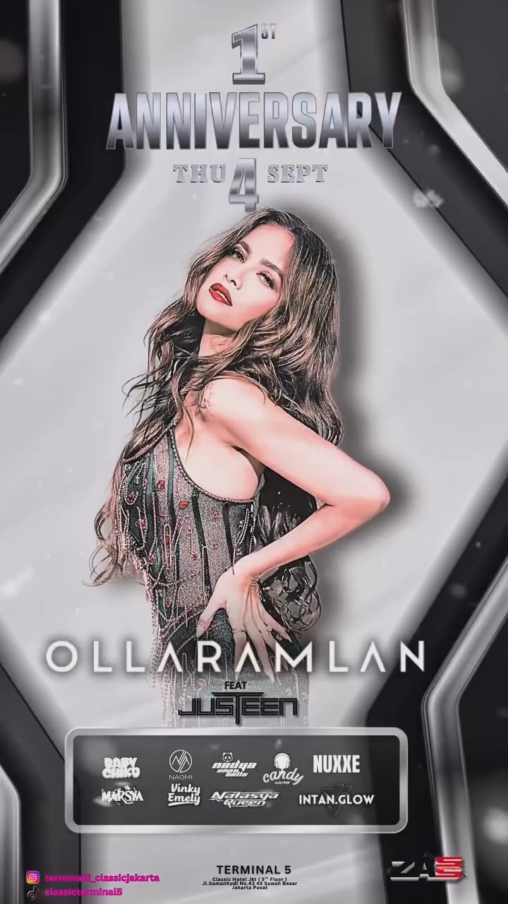 CLASSIC CLUB TERMINAL 5 JAKARTA - 1ST ANNIVERSARY (OLLA RAMLAN)