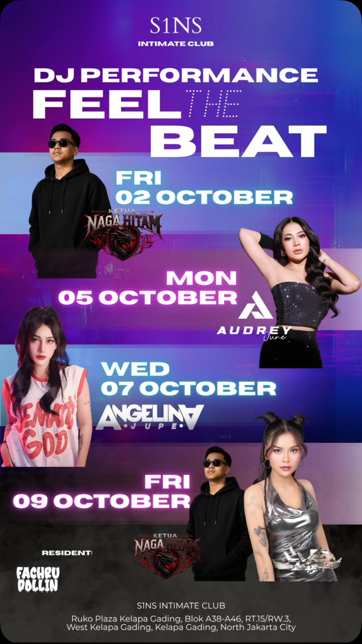 S1NS KELAPA GADING - FEEL THE BEAT (ANGELINA JUPE)