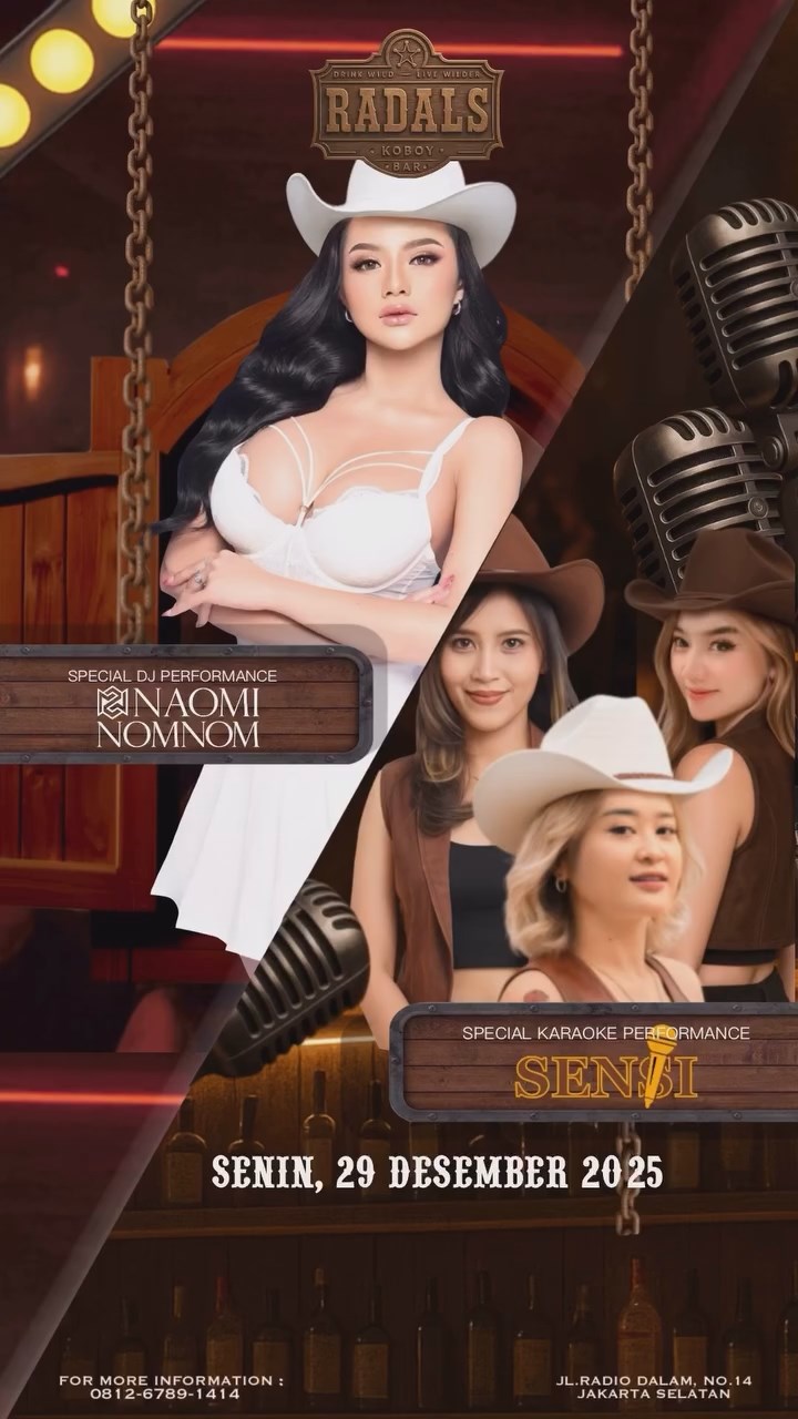 THE RADALS JAKARTA - NAOMI NOMNOM & SENSI