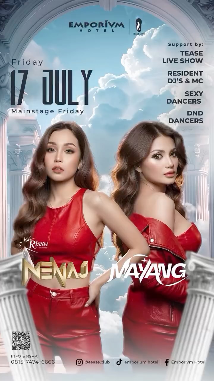 EMPORIUM TEASE CLUB JAKARTA - MAINSTAGE FRIDAY (NENAJ X MAYANG)