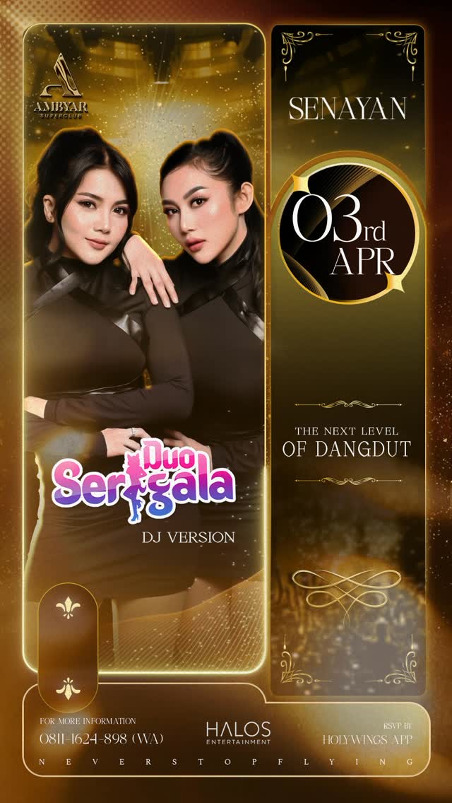 AMBYAR SUPERCLUB SENAYAN - DUO SERIGALA