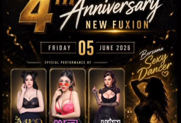 NEW FUXION JAKARTA - 4TH ANNIVERSARY (AIKO ANTEMIA, ANGEL BEBI, LYNN AURORA)