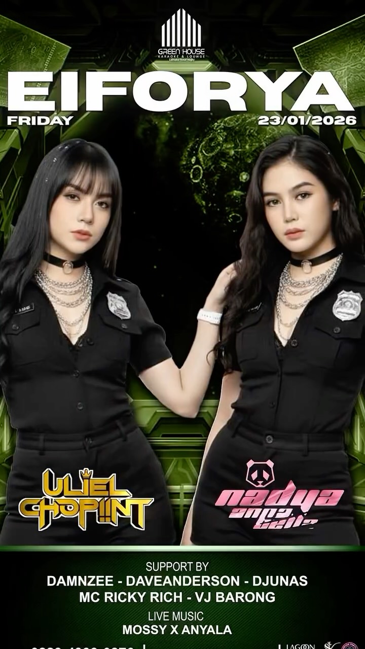 GREEN HOUSE BEKASI - EIFORYA (ULIEL CHOPIINT & NADYA ANNABELLA)