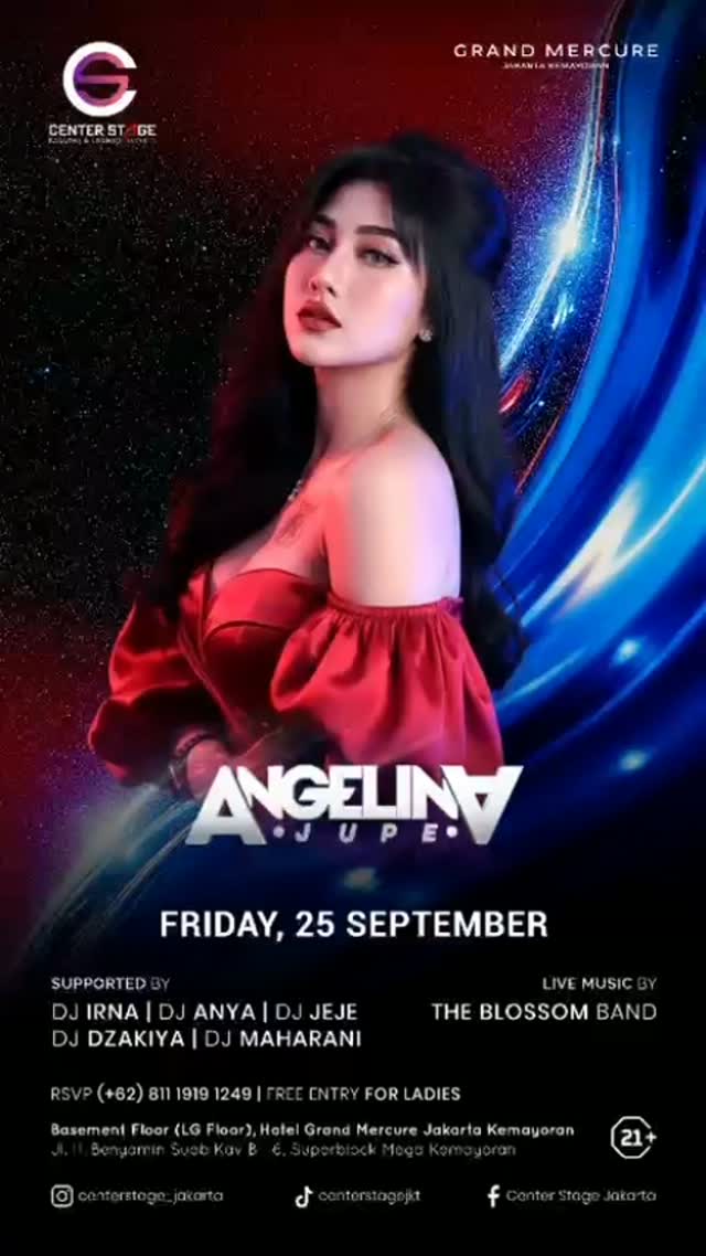 CENTER STAGE JAKARTA - ANGELINA JUPE