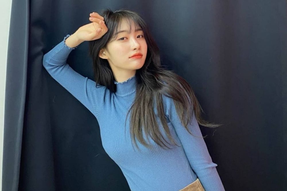 Cantiknya Potret Kece Sihyeon Sang Leader Everglow