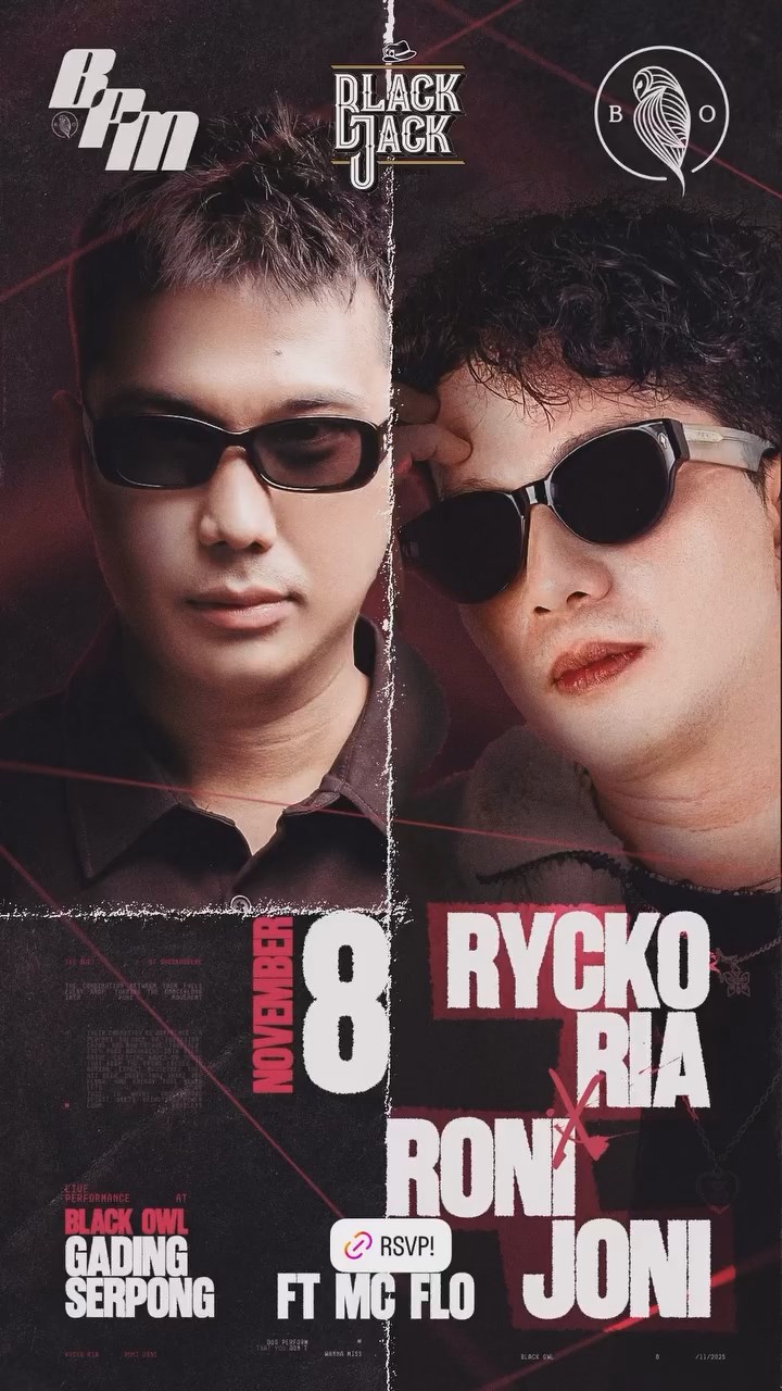 BLACK OWL GADING SERPONG - RYCKO RIA X RONI JONI