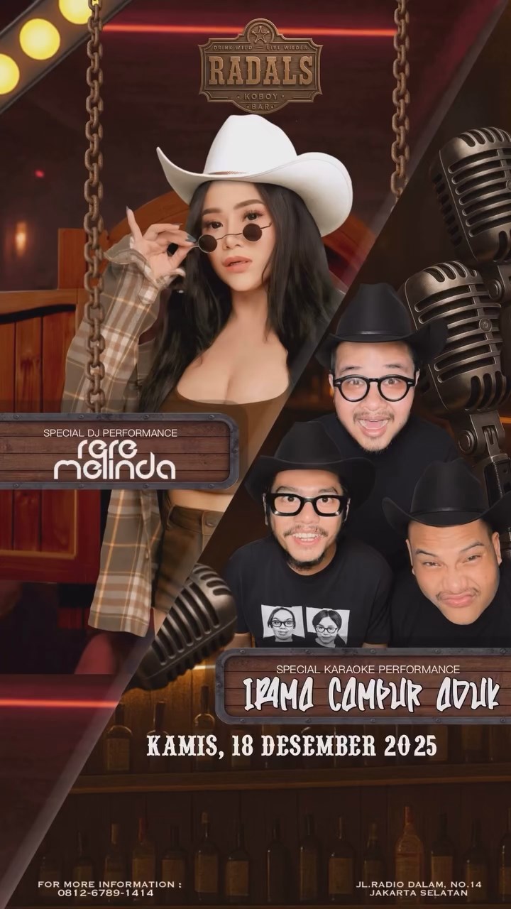 THE RADALS JAKARTA - RERE MELINDA & IRAMA CAMPUR ADUK