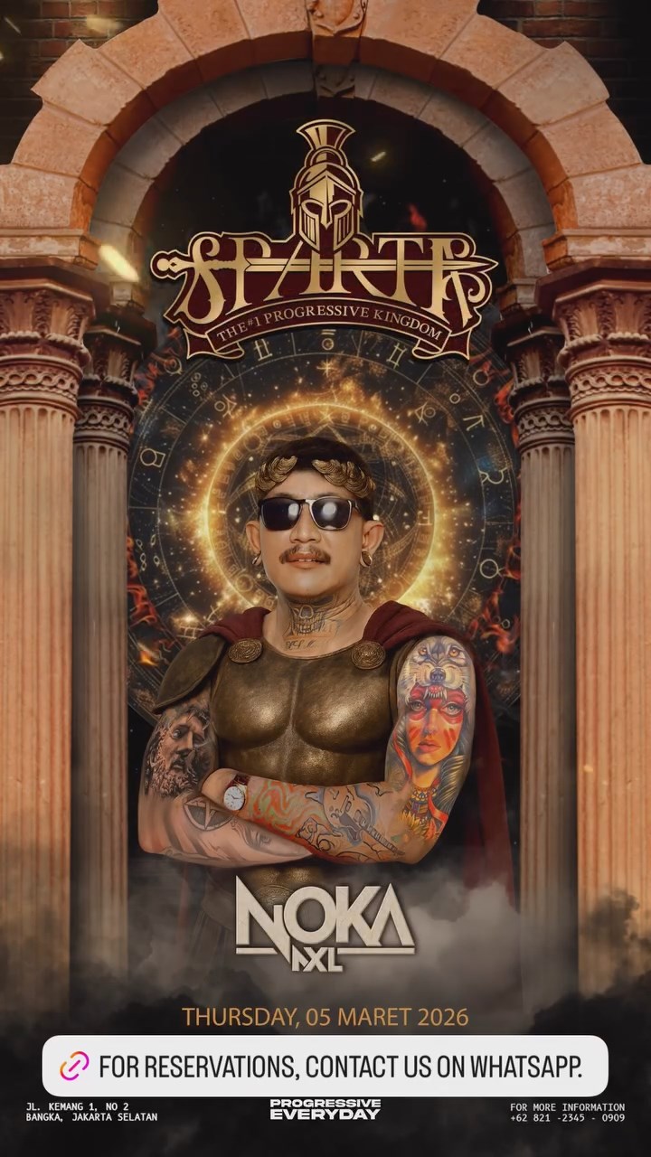 SPARTA LIVE BAR JAKARTA - NOKA AXL