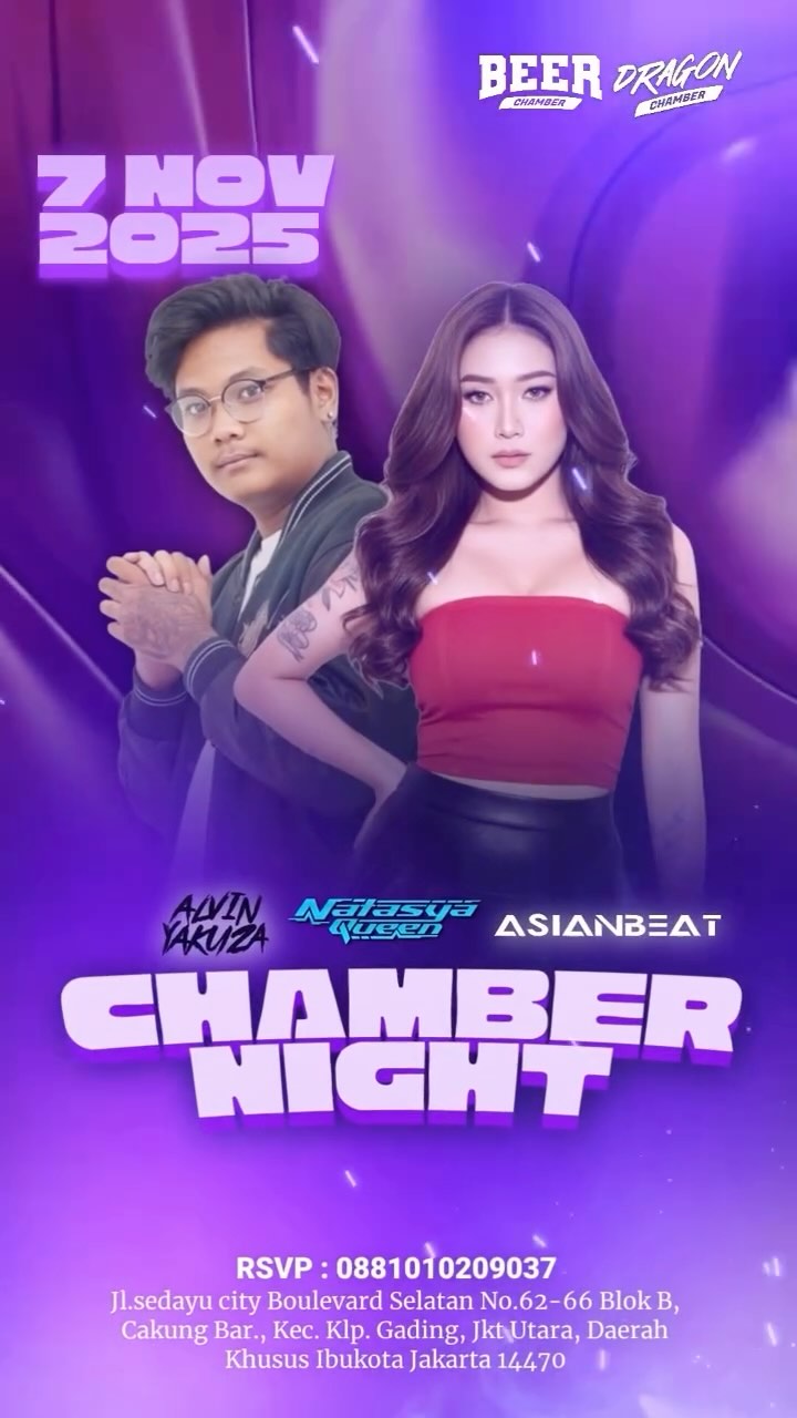 DRAGON BEER CHAMBER JAKARTA - CHAMBER NIGHT (NATASYA QUEEN, ALVIN YAKUZA)