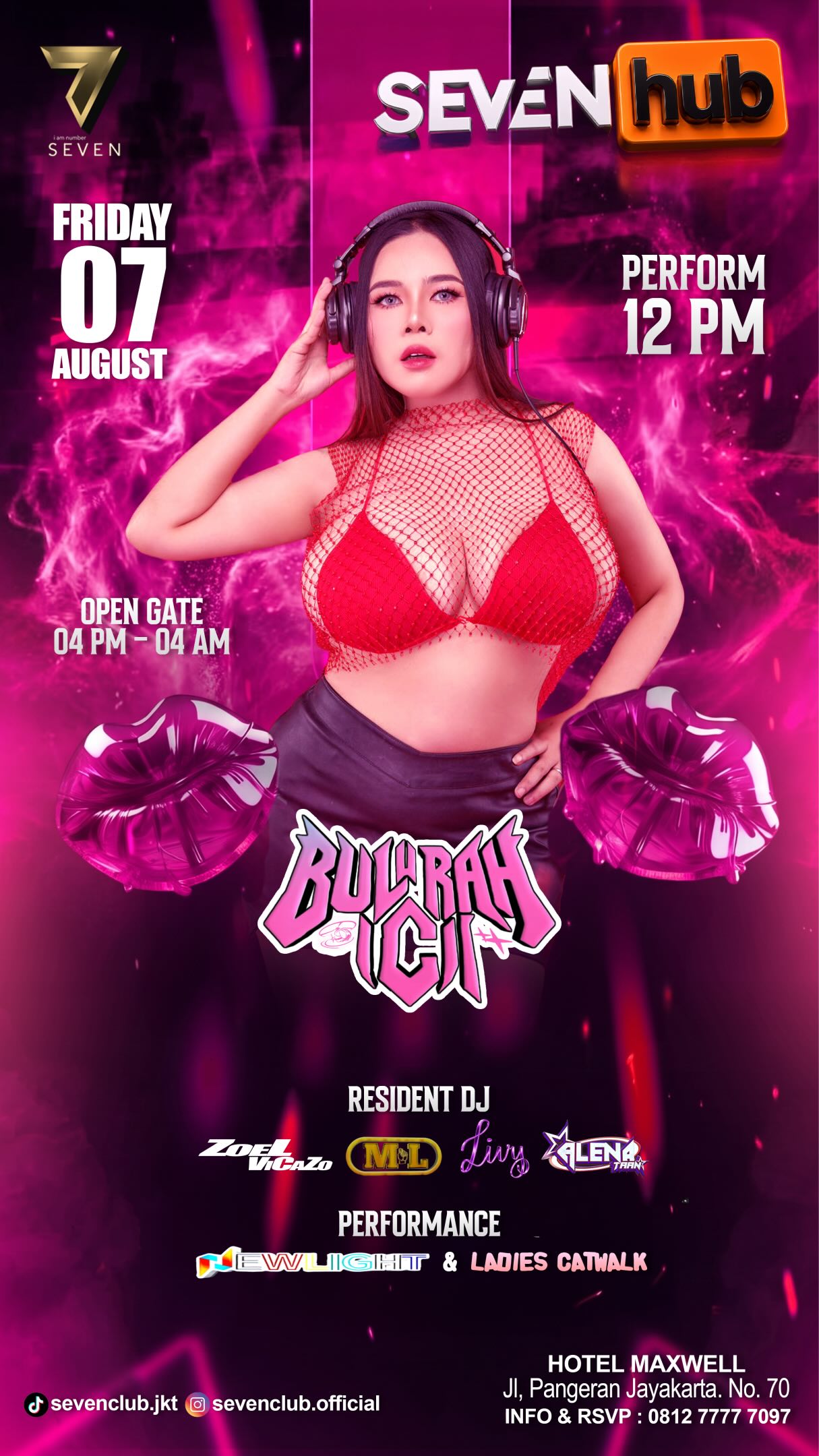 SEVEN CLUB JAKARTA - SEVEN HUB (BULURAH ICII)